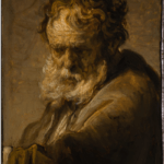 THE LEIDEN COLLECTION CATALOGUE: REMBRANDT VAN RIJN BUST OF A BEARDED OLD MAN