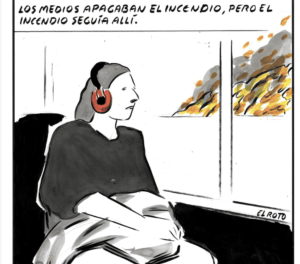 Andrés Rábago: “El Roto”:  Viñeta del 10.IV 2023
