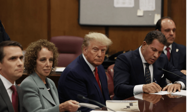 Eric Lach: A Courtroom Made Donald Trump Look Small