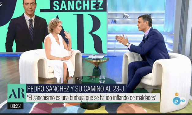 Ana Rosa Quintana vs Pedro Sánchez, reunión de insultados en la cumbre