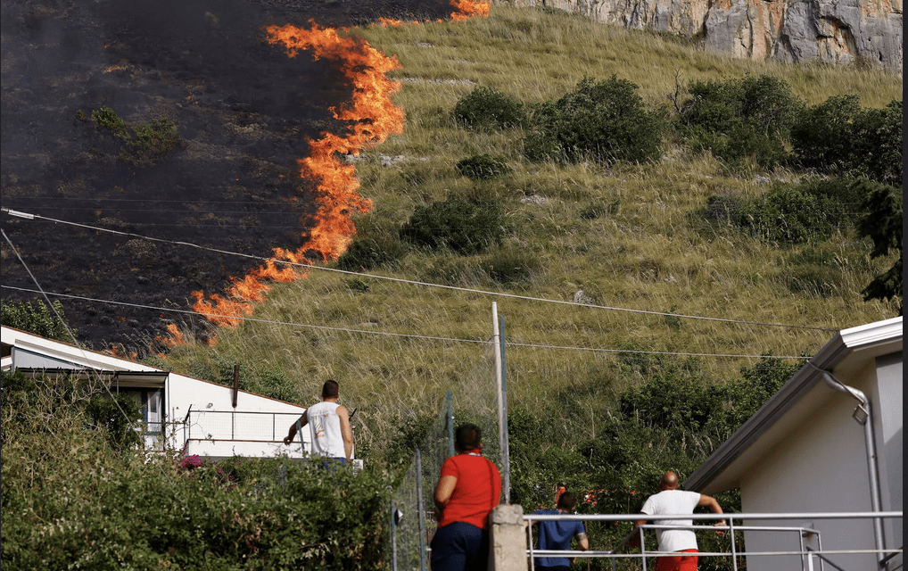 The New York Times:  Where Wildfires Are Raging in Europe and North Africa