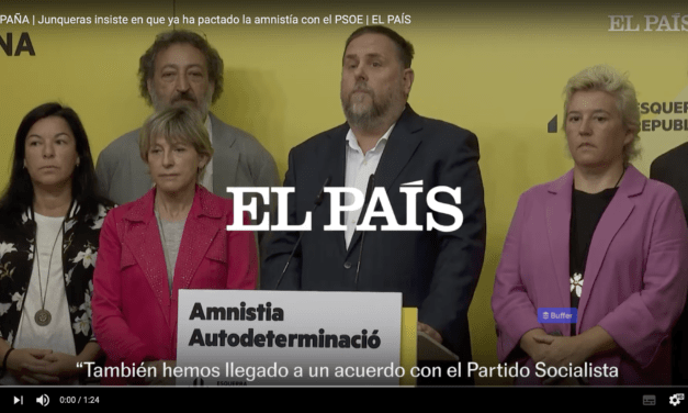 Camilo S. Baquero – Àngels Piñol:  Junqueras se reafirma en que la amnistía ya está pactada con el PSOE: “Es evidente”