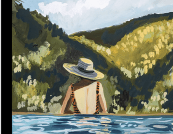 The New Yorker:  The swim of Things