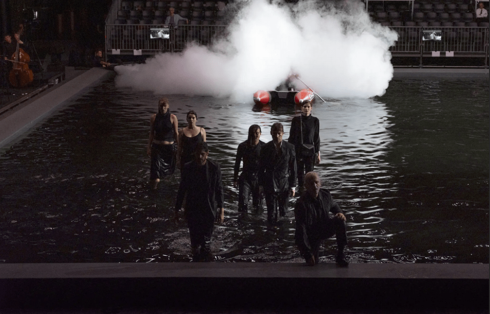 The New York Times Komische Oper Gets Nomadic, in a Pool and an Airport Hangar