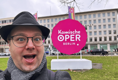 Matthew Toogood at the Komischer Oper Berlin in December 2023
