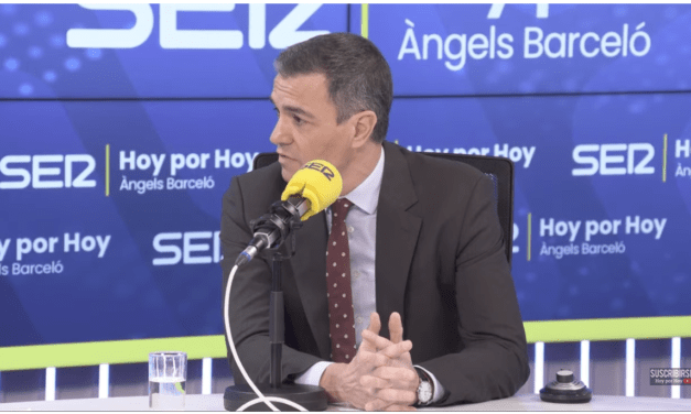 Àngels Barceló entrevista a Pedro Sánchez, presidente del Gobierno