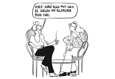 Viñeta Imposibles del presente, por Daniella Martí