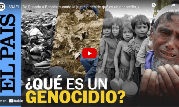 Mar Padilla:  El concepto de genocidio vio la luz en una conferencia en Madrid en 1933.  Y sigue de actualidad