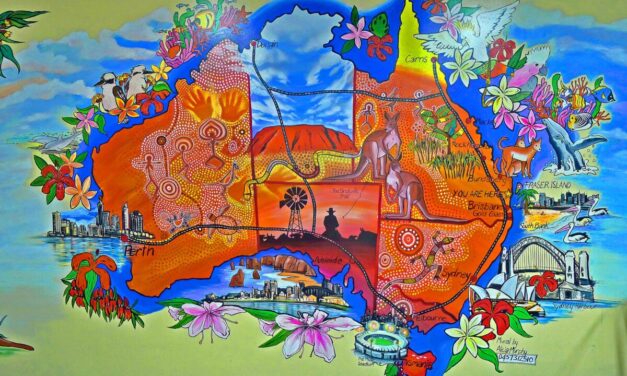 Las Fotos de Hambar – Australia:  Mural de Alicia Murphy