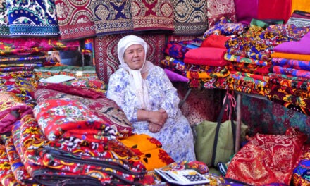 Las Fotos de Hambar – Mercado de la seda, Kumtepa- Margilan, Uzbekistán