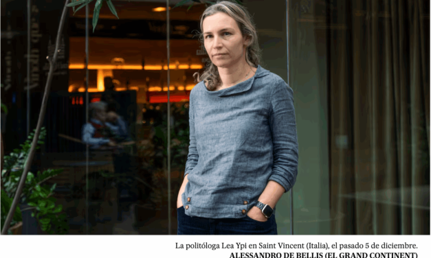 Andrea Rizzi – Lea Ypi, politóloga – “El nuevo militarismo europeo amenaza lo que hizo grande la UE”