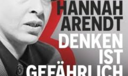 Philosophie Magazin -Hannah Arendt:  Denken ist gefährlich