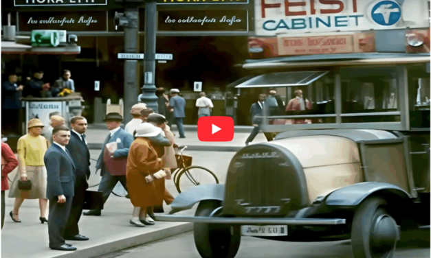 Nass – A Day in Berlin 1920s in color [60 fps, Remastered] with sound design added