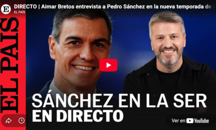 Aimar Bretos – Entrevista a Pedro Sánchez en Hoy por Hoy, Cadena Ser 31.08.2026